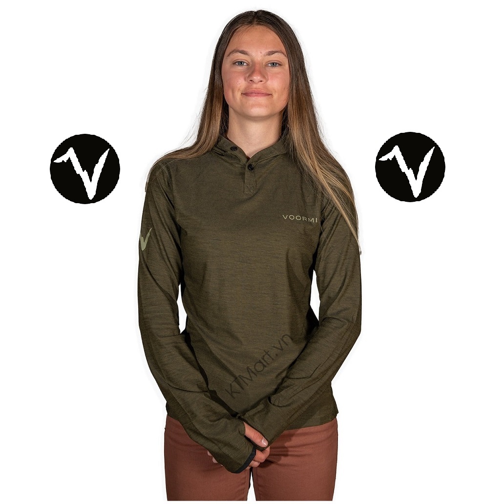 Áo lông cừu Voormi Women’s River Run Hoodie size M, L, XL